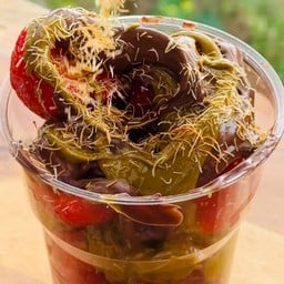 HOT สุด strawberry chocolate dubai สตอเบอรี่ ช็อกโกแลต ดูไบ คัพ