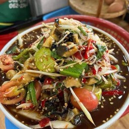 ตำป่า (หอยเชอรี่)
