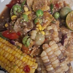 ตำข้าวโพดกะปิ