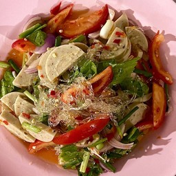 ยำเส้นแก้วหมูยอ