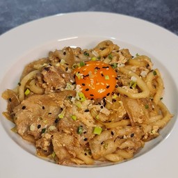 อุด้งหน้าหมูสามชั้น