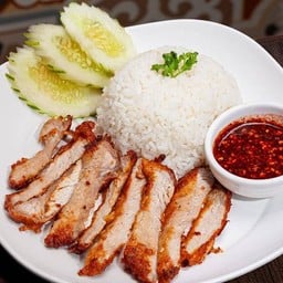 ข้าวหมูทอด