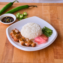 ข้าวหมูกรอบ.