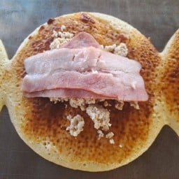 พริกเผา+หมูสับ+แฮม+เบคอน