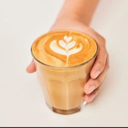HOT - Caramel Macchiato Latte (Double shot)