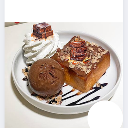 ช็อคโก้แลต นูเทลล่า บราวนี่ โทสต์