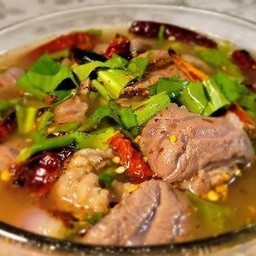ต้มแซ่บเนื้อลาย