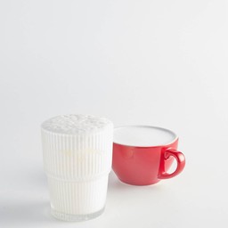 นมสด ร้อน