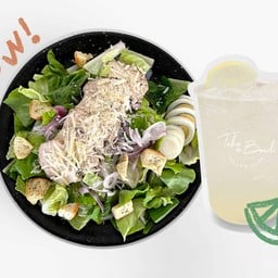 ชุดซีซาร์สลัดและเครื่องดื่ม