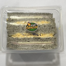 แซนด์วิชงาดำแฮมชีสไข่(มูอิ)