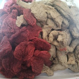 ลูกชิ้นปลาระเบิด 4ชิ้น 15บาท