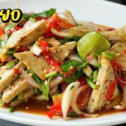 ยำหมูยอหมูสับ