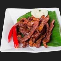 เนื้อแดดเดียวทอด