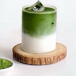 Matcha Latte Ceremonial (WAGASHI) ถั่วเข้ม