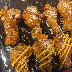 ไก่ทอดดกาหลีรส บาบีคิว