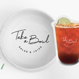 ชุดเลือกสลัดเองและเครื่องดื่ม