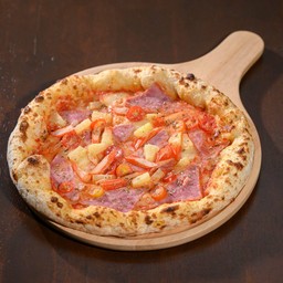 พิซซ่านาโปลี ฮาวายเอี้ยน ( Neapolitan Hawaiian Pizza )