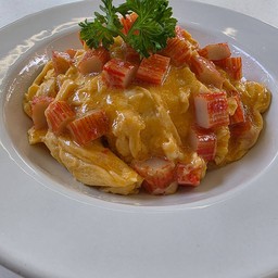 ข้าวไข่ข้นปูอัด