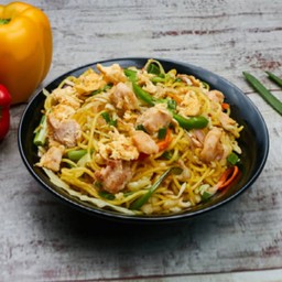 บะหมี่ฮักกะไก่