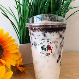 ดาร์คโกโก้มะพร้าวเผา (แก้วใหญ่ 22 Oz.) (Dark Cocoa & Roasted Coconut Milk)