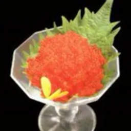 ซาซิมิไข่กุ้งส้ม