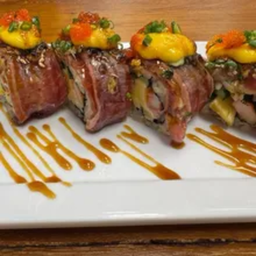 โรลเนื้อชีสเผา