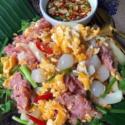 เเหนมผัดไข่ทรงเครื่อง(เป็นกับข้าว)