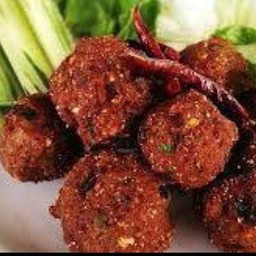 ลาบหมูทอด