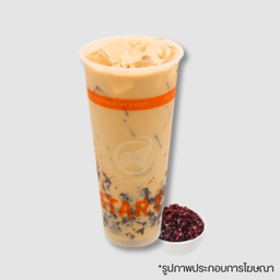 ชานมข้าวเหนียวดำ