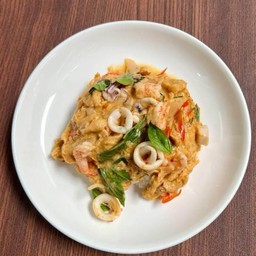 ข้าวไข่ข้นห่อหมกทะเล