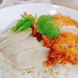 ข้าวมันไก่ผสมธรรมดา