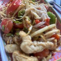 ตำซั่วแคปหมู