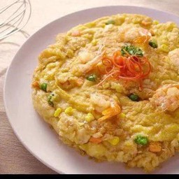 ไข่เจียวกุ้ง