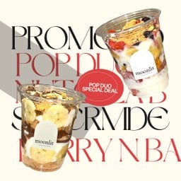 (Special Promo) โปรจับคู่ ป๊อบ ดูโอ้ (กล้วยนูเทลล่าx เบอรี่แอนด์บานานา)