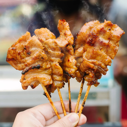 หมูย่างเซ็ทเก็บไว้อุ่นทานได้