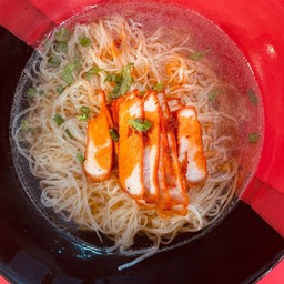 บะหมี่น้ำหมูแดง ธรรมดา