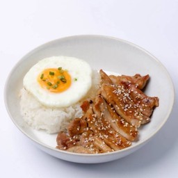 ข้าวไก่เทอริยากิ. Teriyaki Chicken Rice Bowl