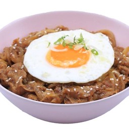 ข้าวหน้าหมูสไปซี่มิโซะ. Pork Spicy Miso Rice Bowl