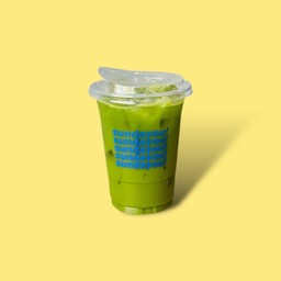 Iced Honey Lemon Matcha