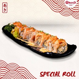 แซลมอนย่่างโรล