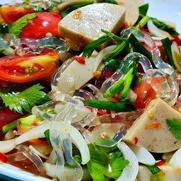 ยำเส้นแก้วหมูยอ