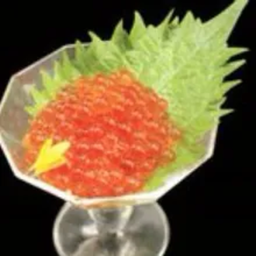 ซาซิมิไข่ปลาแซลมอน