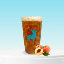 Peach Iced Black Tea ชาดำพีชเย็น