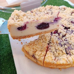 บลูเบอร์รี่ครัมเบิ้ลชีสเค้ก