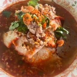 ร้านเฮียชัยก๋วยเตี๋ยวหมูโบราณ ต้มเลือดหมู ข้าวหมูแดง