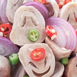 ยำเห็ดฟาง
