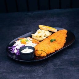 สเต็กปลาดอลลี่ทอด