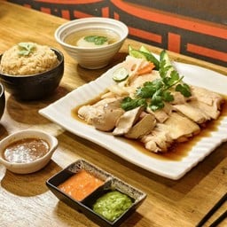 ชุดข้าวมันไก่สิงคโปร์ใหญ่ L