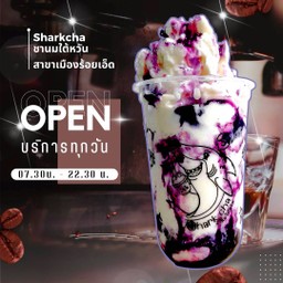 บลูเบอรี่ นมสด ปั่น