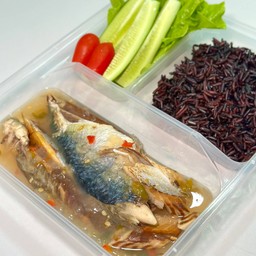 ปลาทูราดพริกสามรส